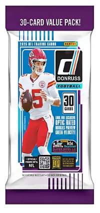 Panini Donruss Football Fat Pack 2025