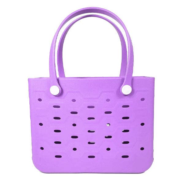 Sunzie Beach Bag Waterproof Rubber Tote Bag Multiple Colors