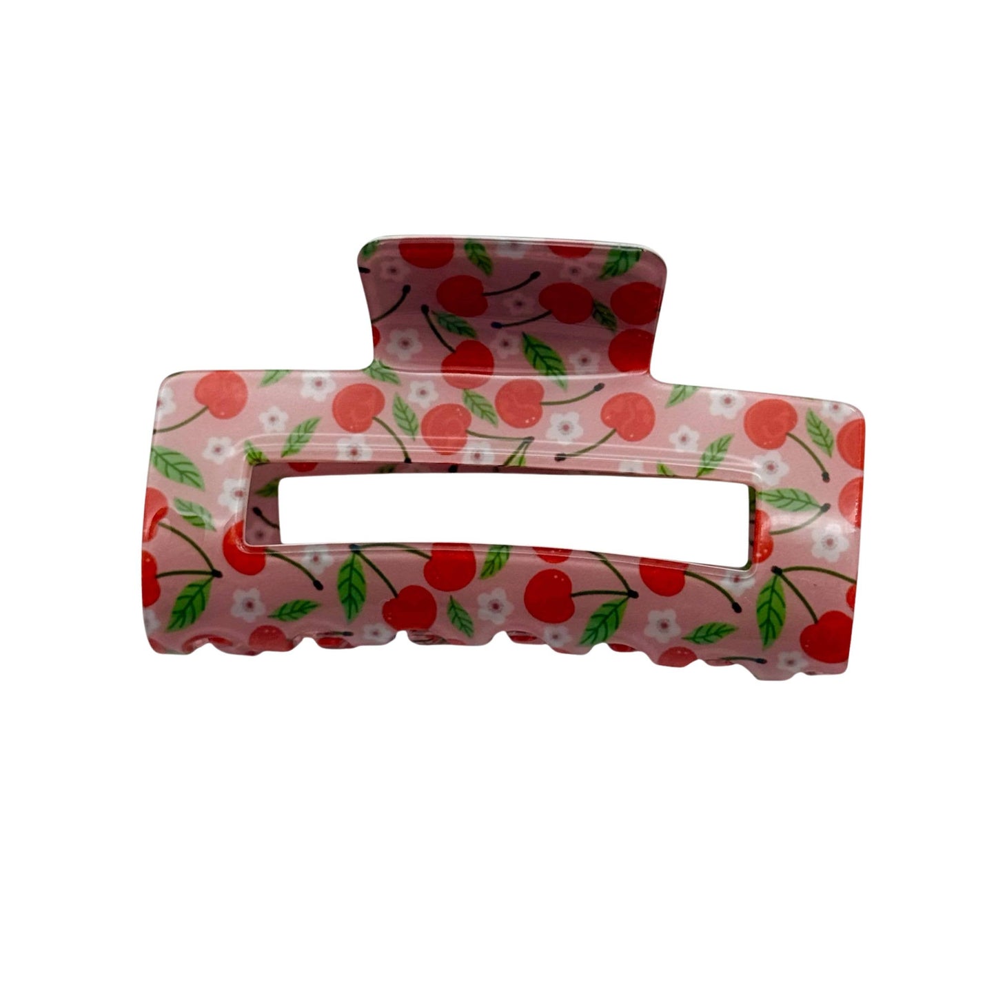 Karma Pink Cherries Claw Clip