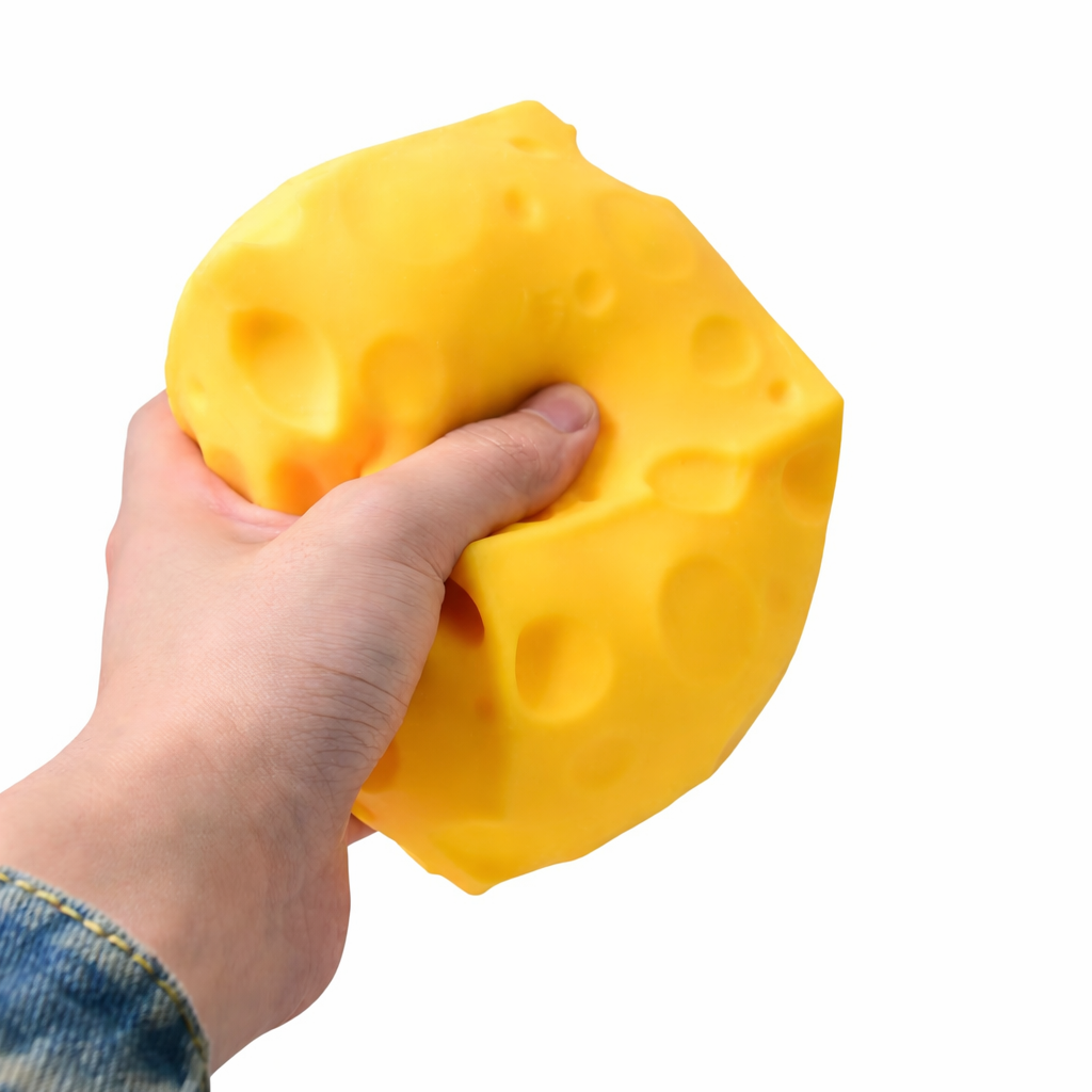Large Cheese Slow Rising Squishy Stress Toy