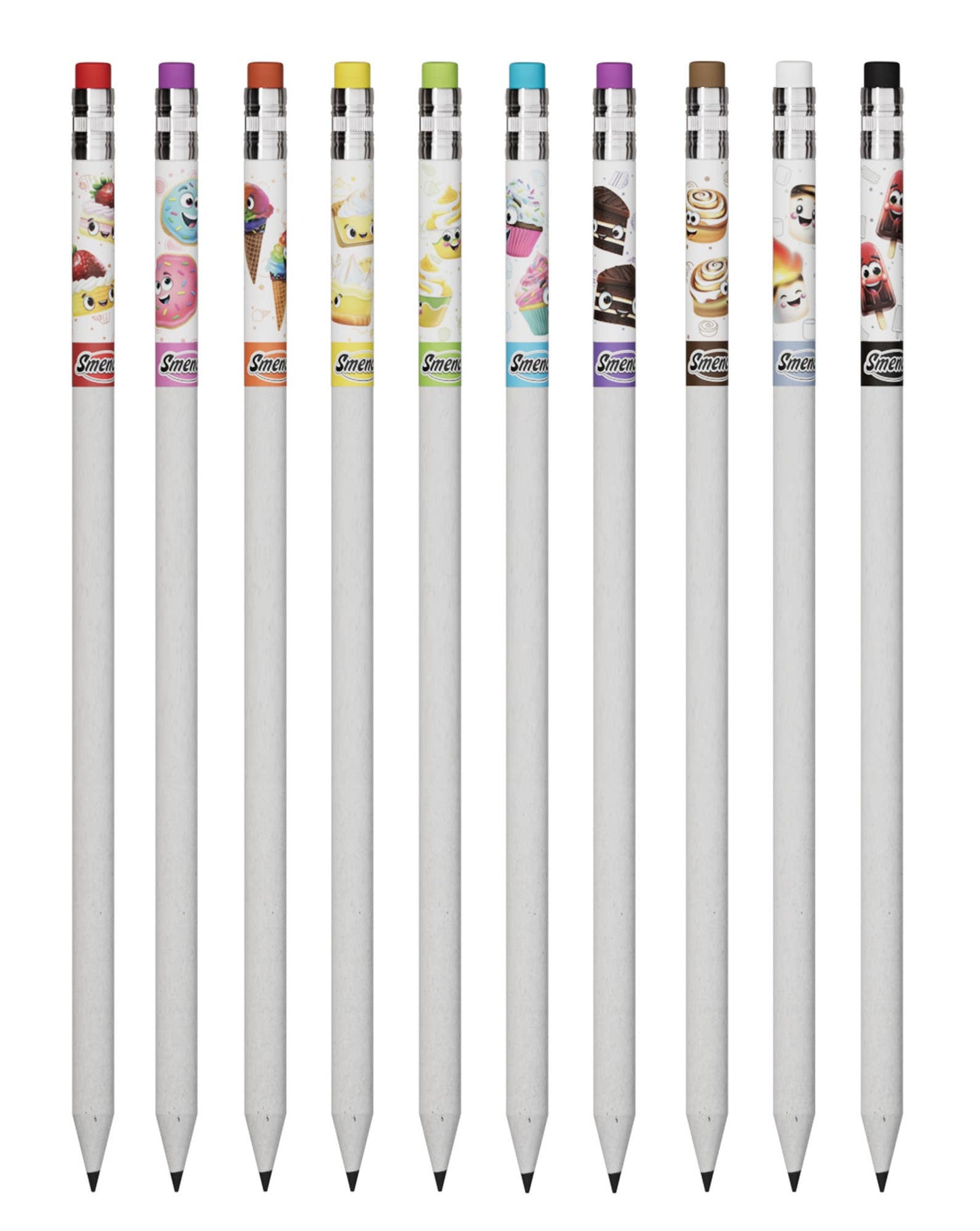 Graphite Dessert Scented Smencils Pencils