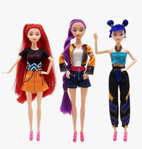 KPop Demon Hunters Doll Set