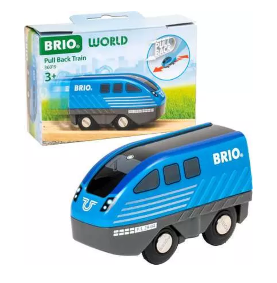 BRIO Pull Back Train