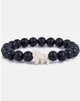 Lion Lava Stone Excursion Bracelet