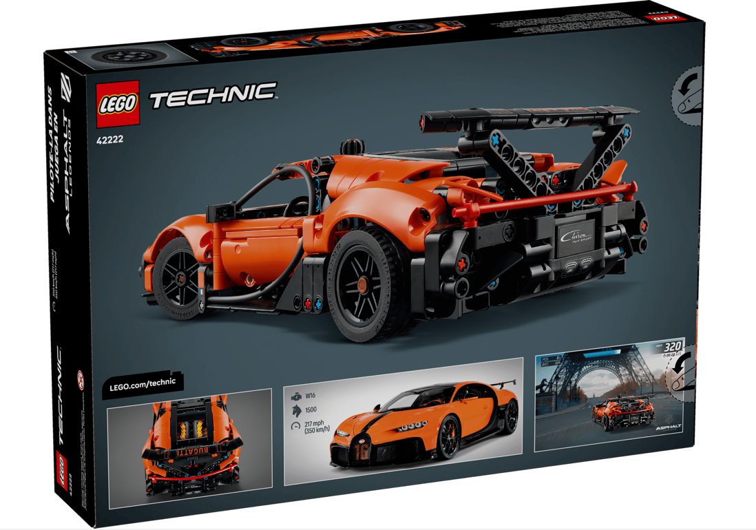 Bugatti Chiron Pur Sport Hypercar Lego