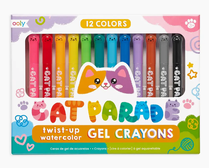 Cat Parade Gel Crayons