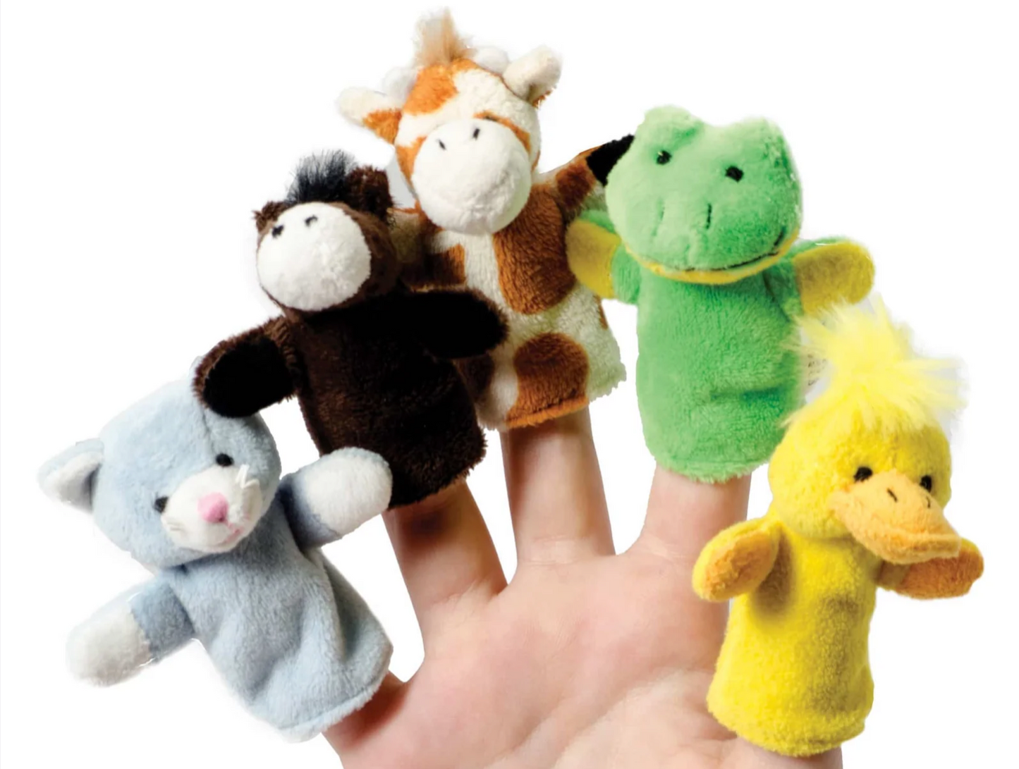 Plush Finger Puppet Assortment