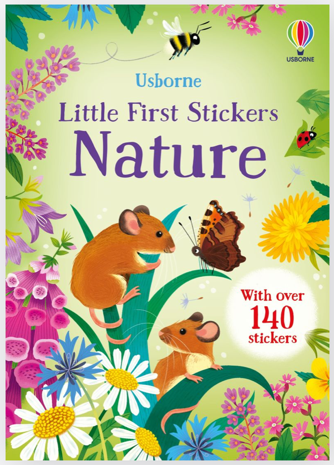 Little First Stickers Nature Usborne
