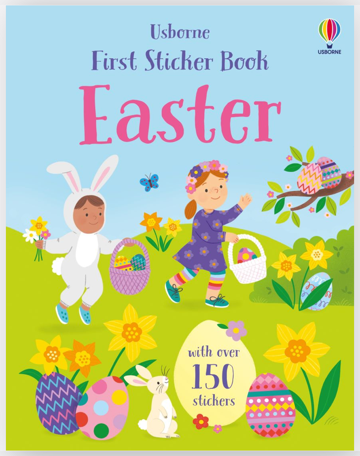 First Sticker Book Easter Usborne