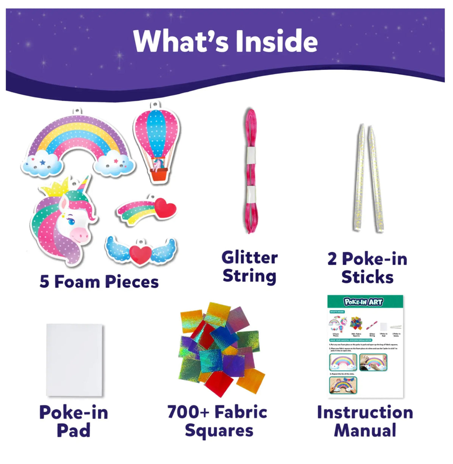 Poke In Art Unicorn Dream Decor