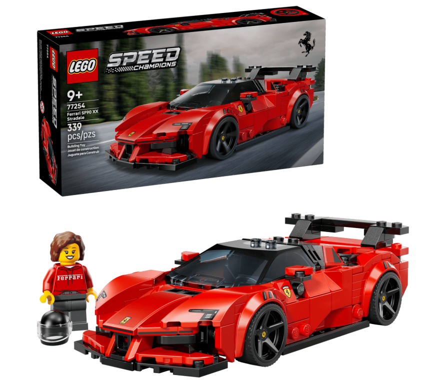 Ferrari SF90 XX Stradale Sports Car Lego