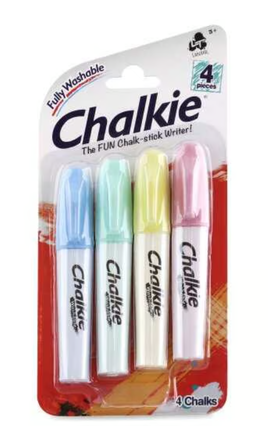 4 pc Chalkie Fun Chalk Writer