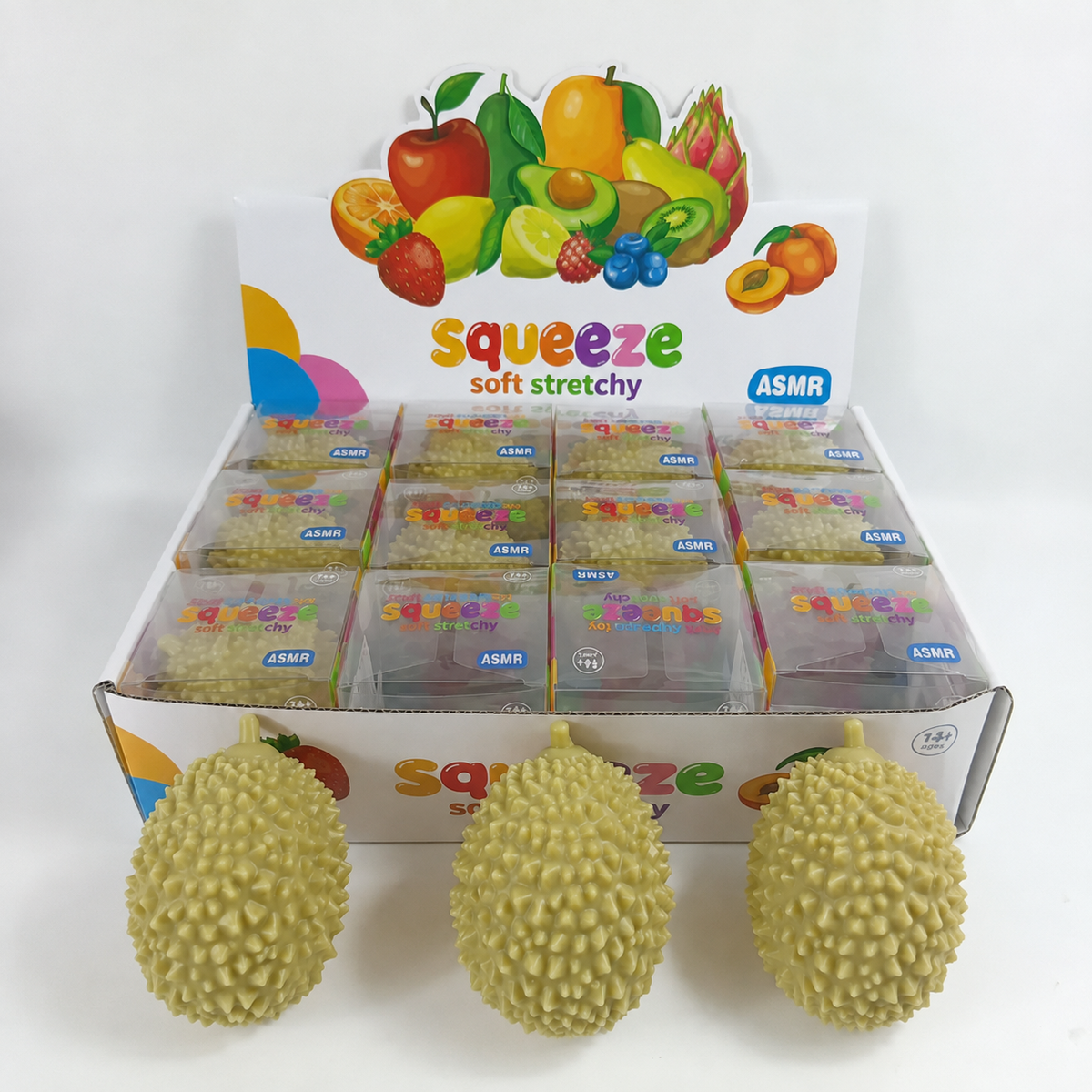 Color-Changing Crunchy Durian Squishy Toy
