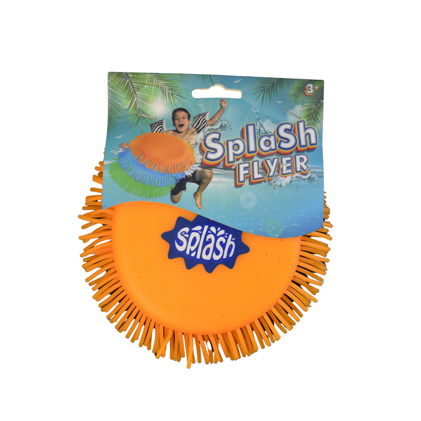 Splash Water Spray Flying Disc – Pool & Beach Frisbee (Assorted Colors)
