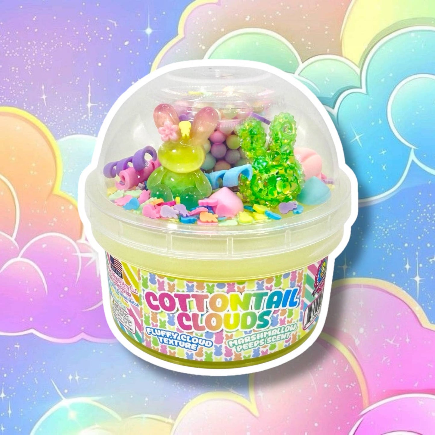 Cottontail Clouds Slime