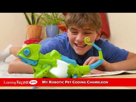 My Robotic Pet Coding Chameleon