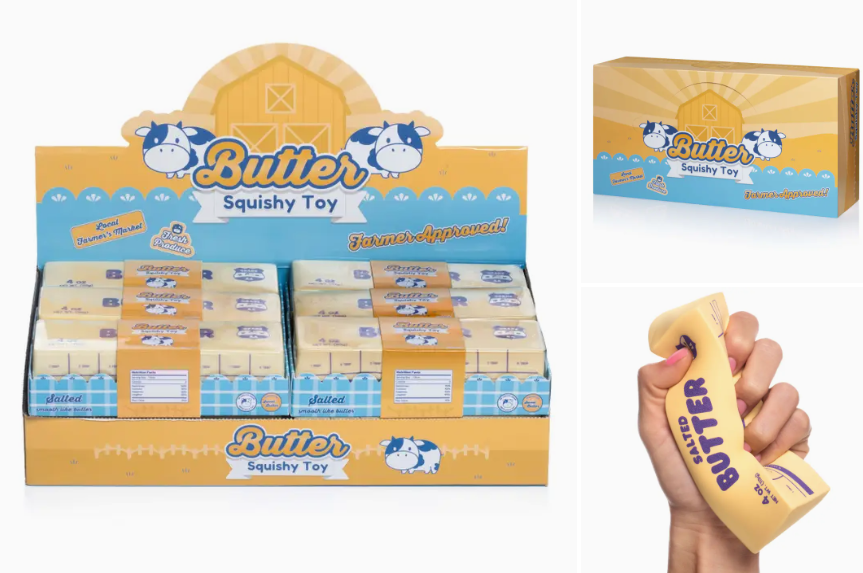 Butter Squishy Slow Rise Foam Toy by Kawaii