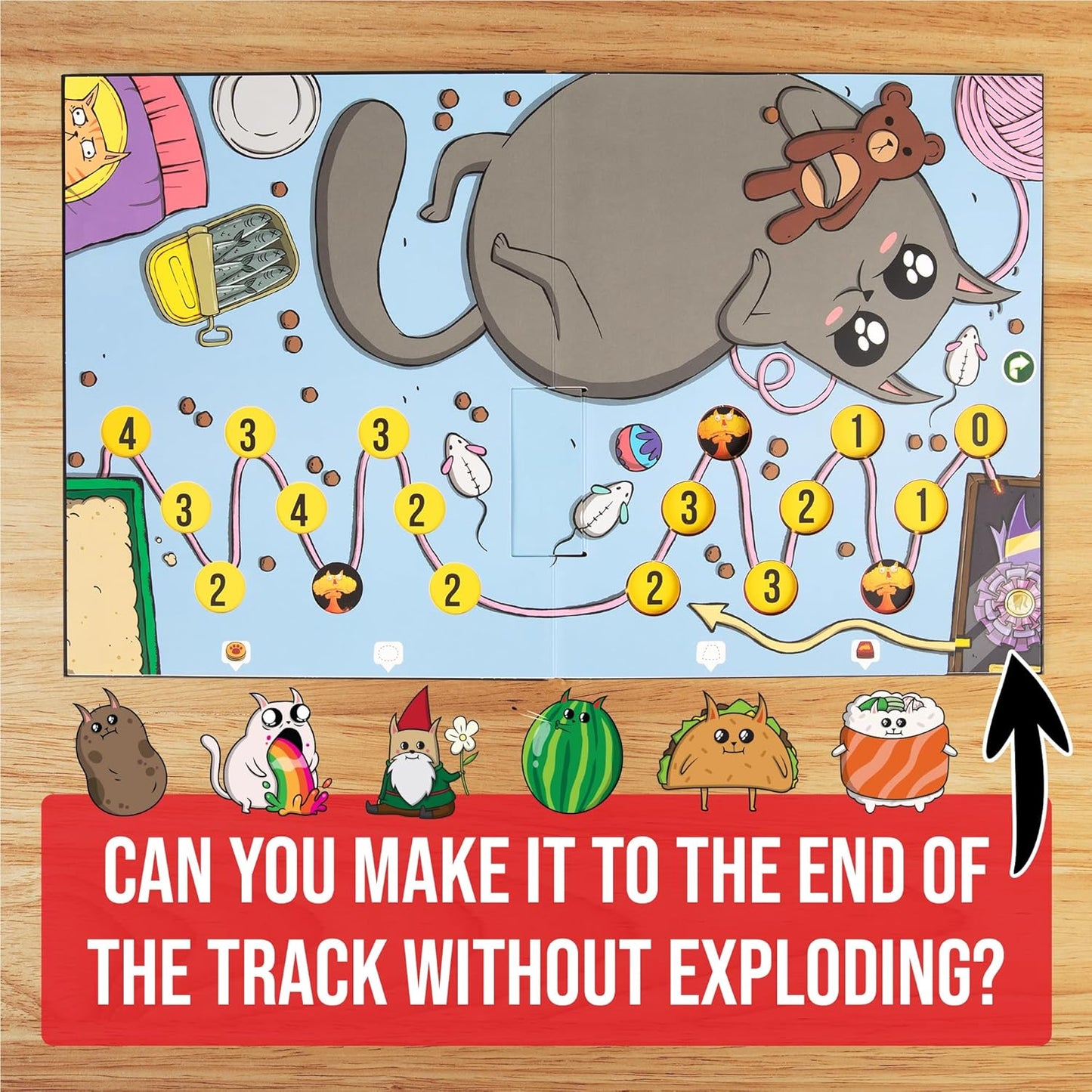 Exploding Kittens Board