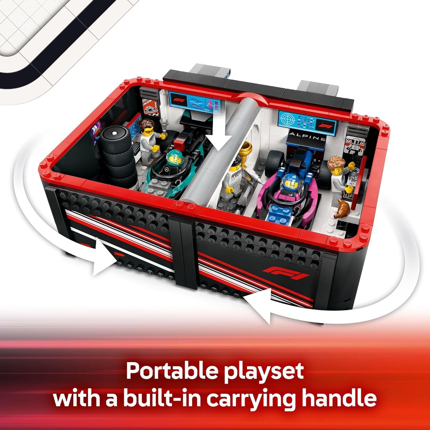 F1 Garage Mercedes Amg