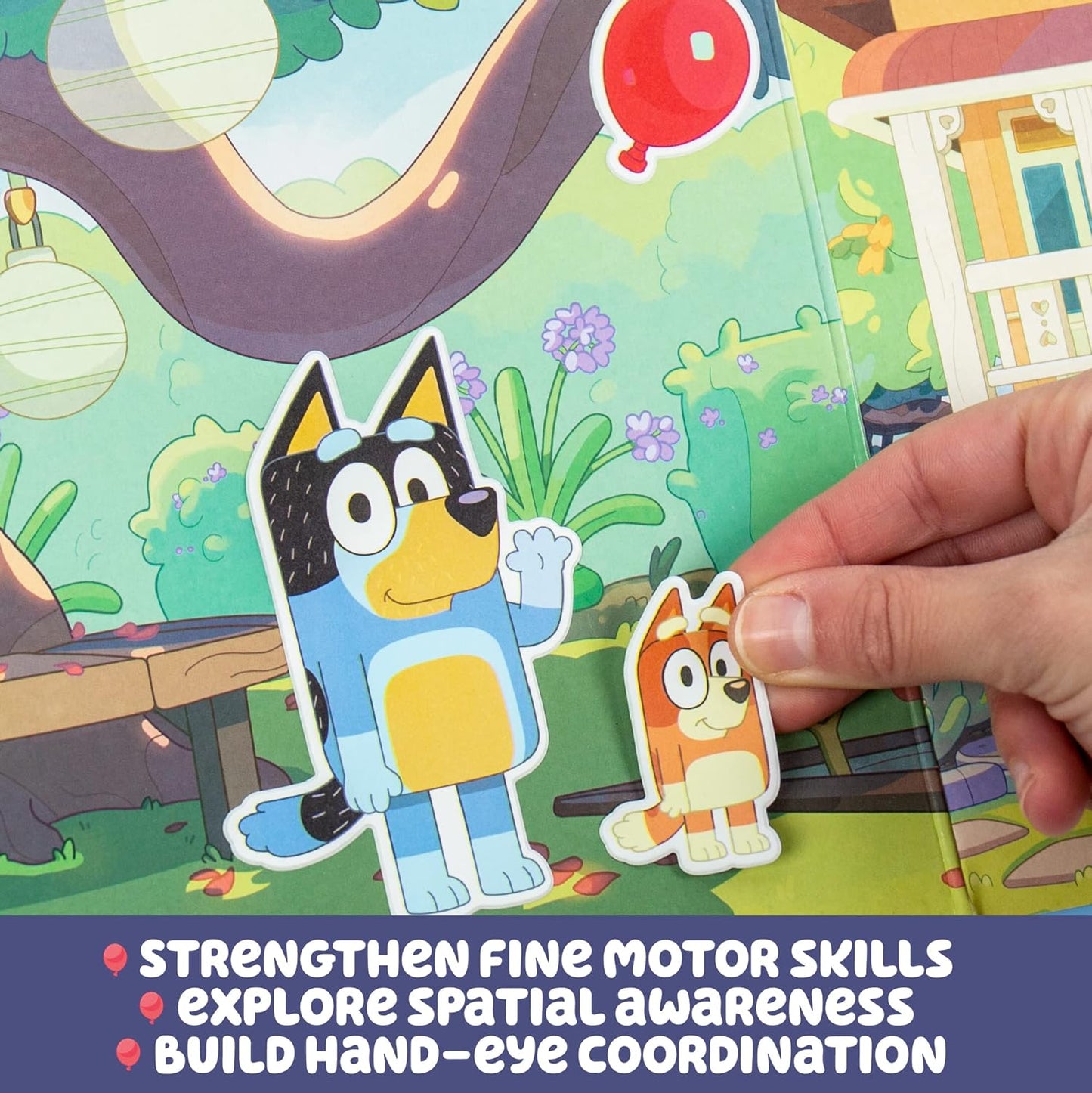 Bluey Puffy Sticker