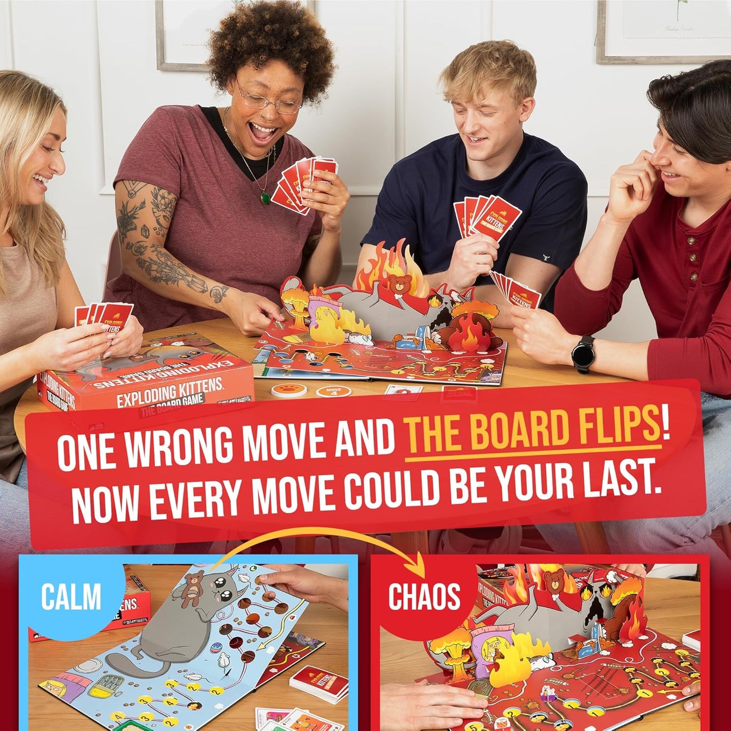 Exploding Kittens Board