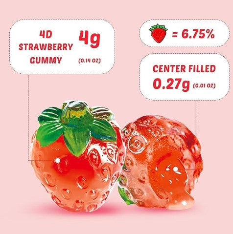 Amos 4d Gummy Strawberry