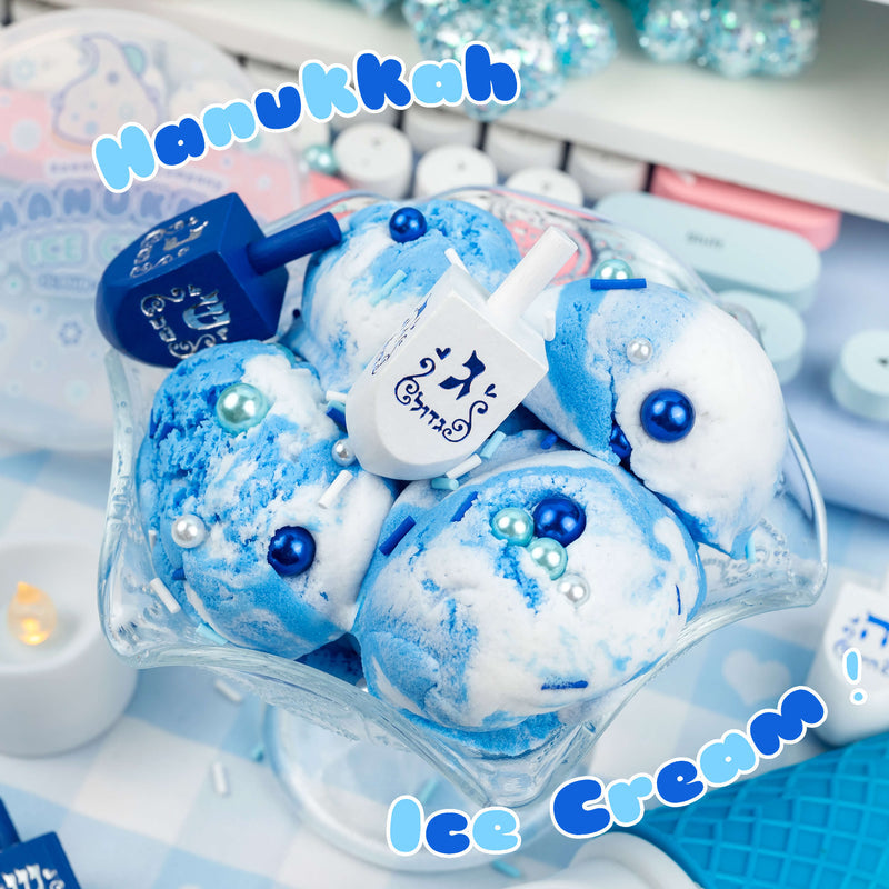 Hanukkah Ice Cream Cloud