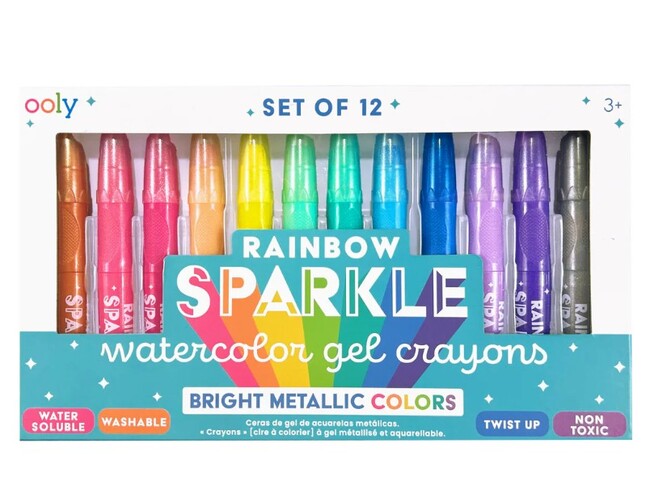 Sparkle Watercolor Crayon