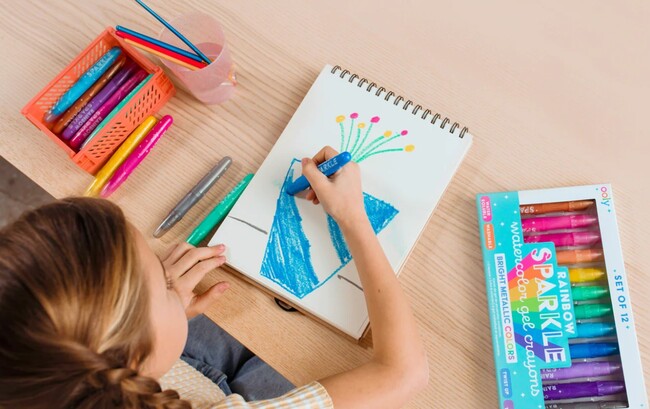 Sparkle Watercolor Crayon