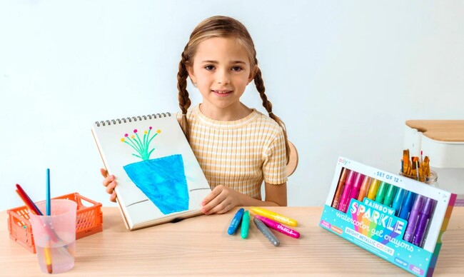 Sparkle Watercolor Crayon