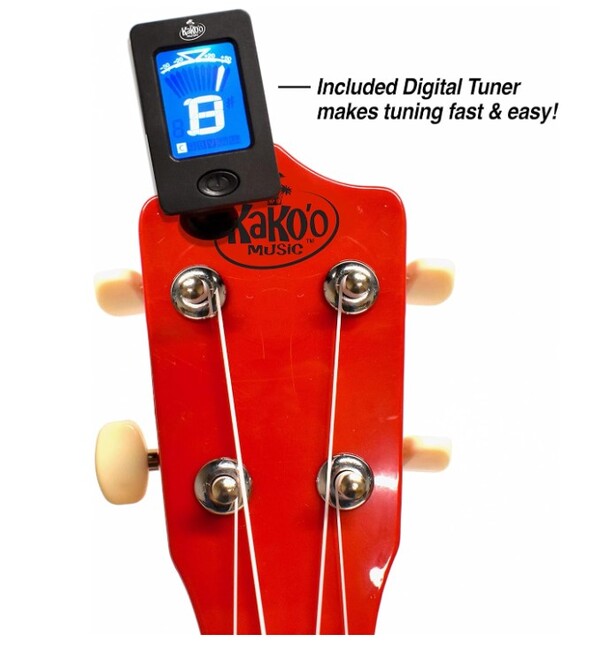 Kakoo Ukulele Sunset Red