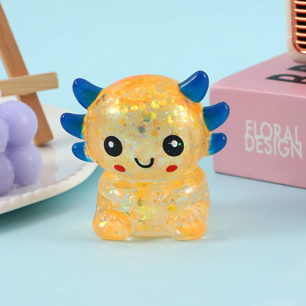 Sugar Glitter Axolotl Salamander