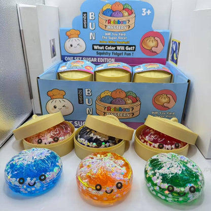 Mystery Acrylic Bun dumpling Ornament Gift - Can't Squeeze