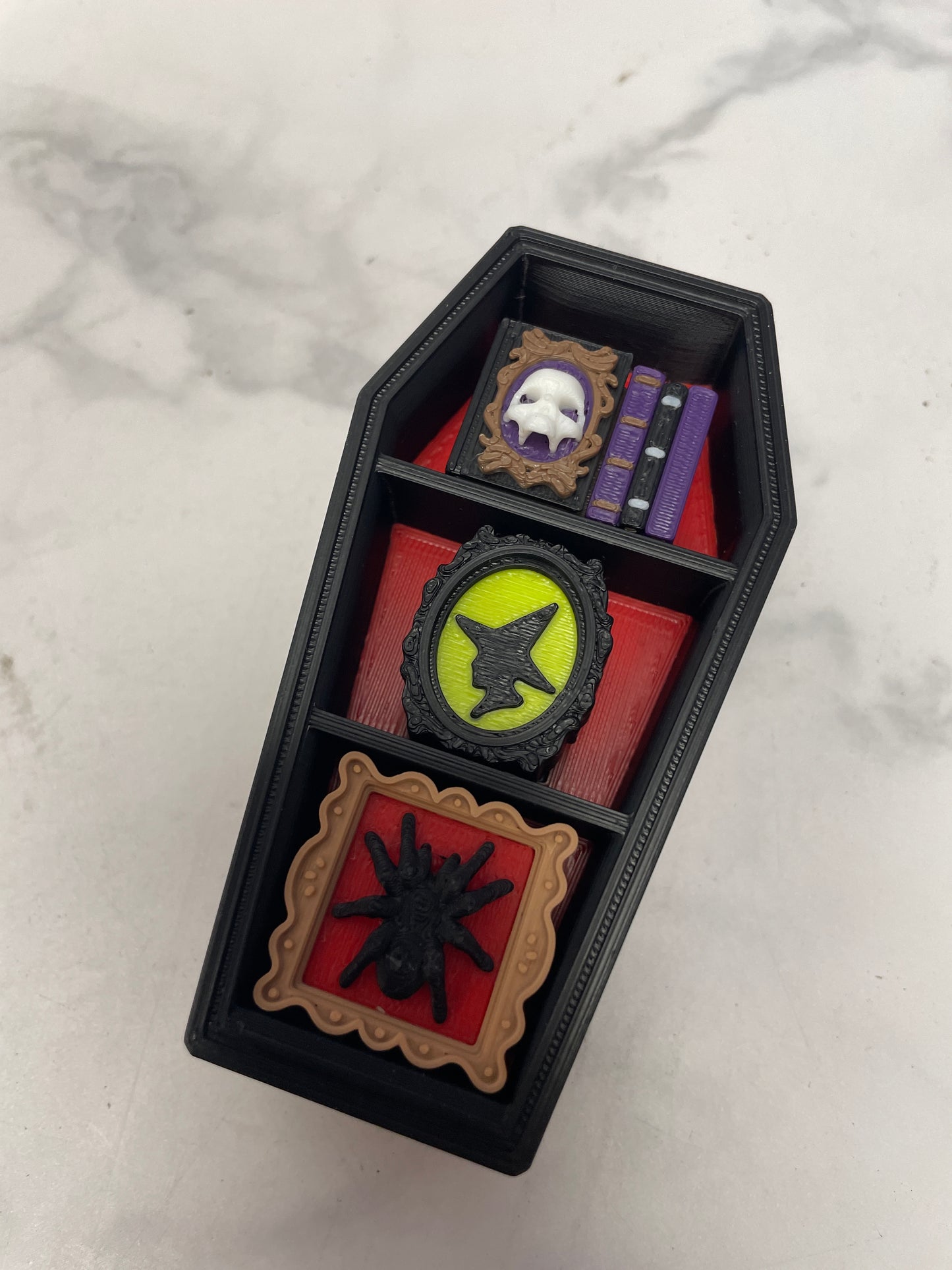 Halloween Triple Fidget Clicker Keychain