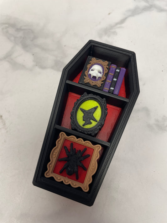 Halloween Triple Fidget Clicker Keychain