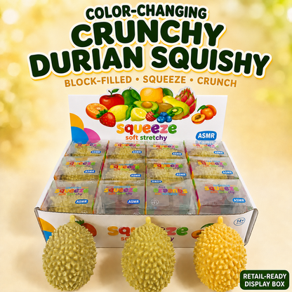 Color-Changing Crunchy Durian Squishy Toy