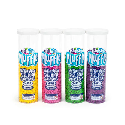 Playfoam® Pluffle™ Purple, Green, Pink & Yellow 4-Pack