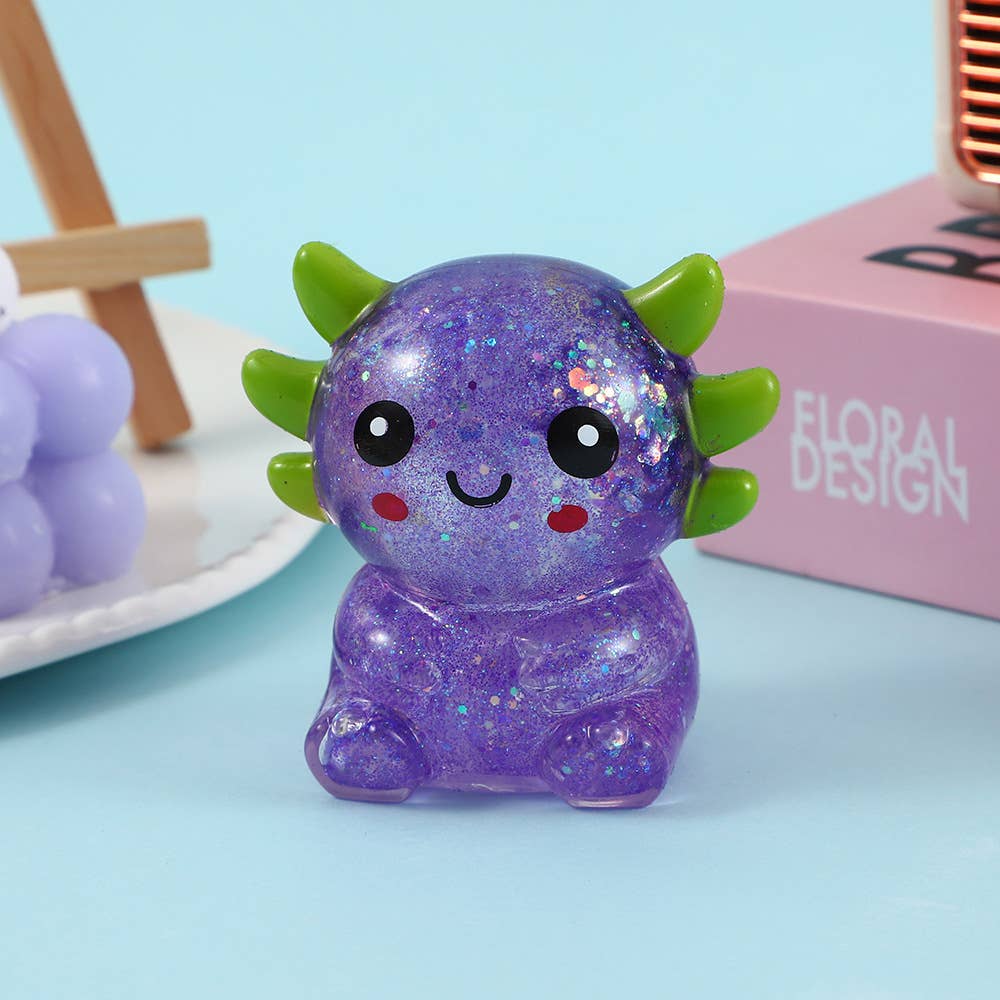 Sugar Glitter Axolotl Salamander