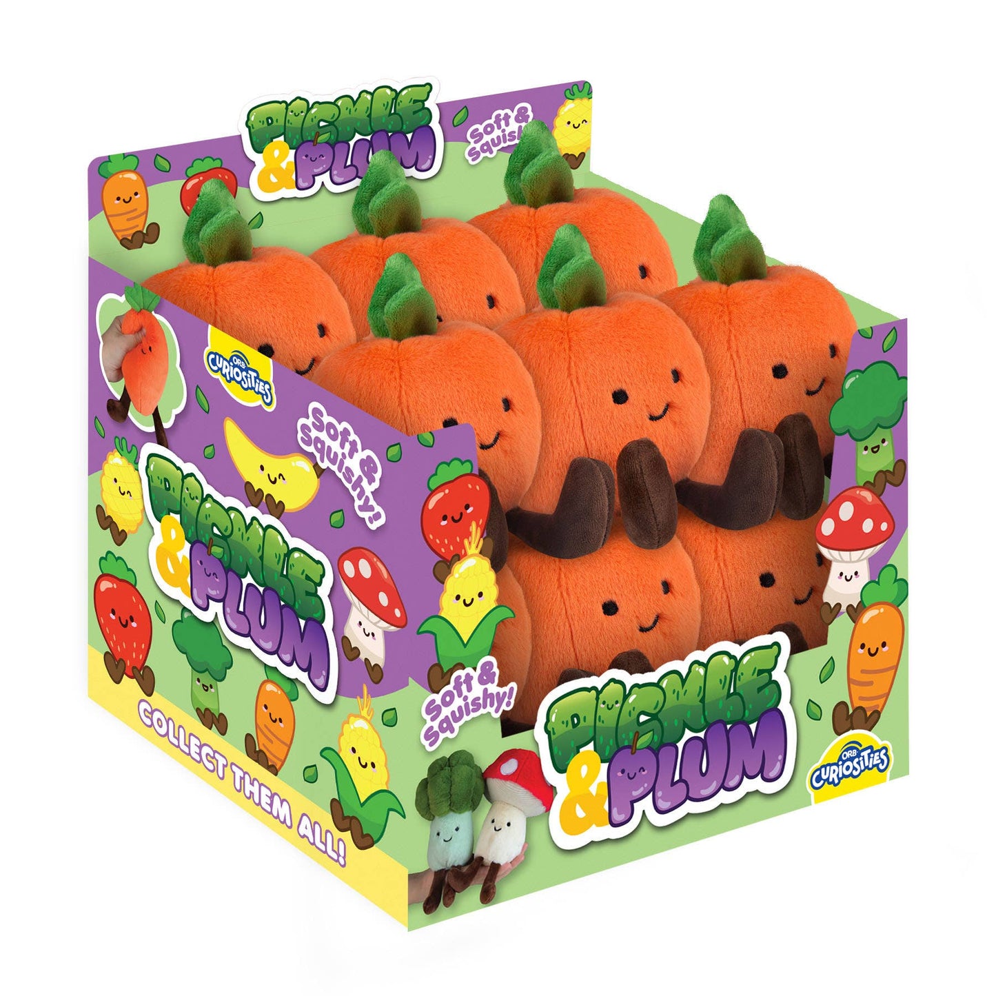 Pickle & Plum Peach Plush