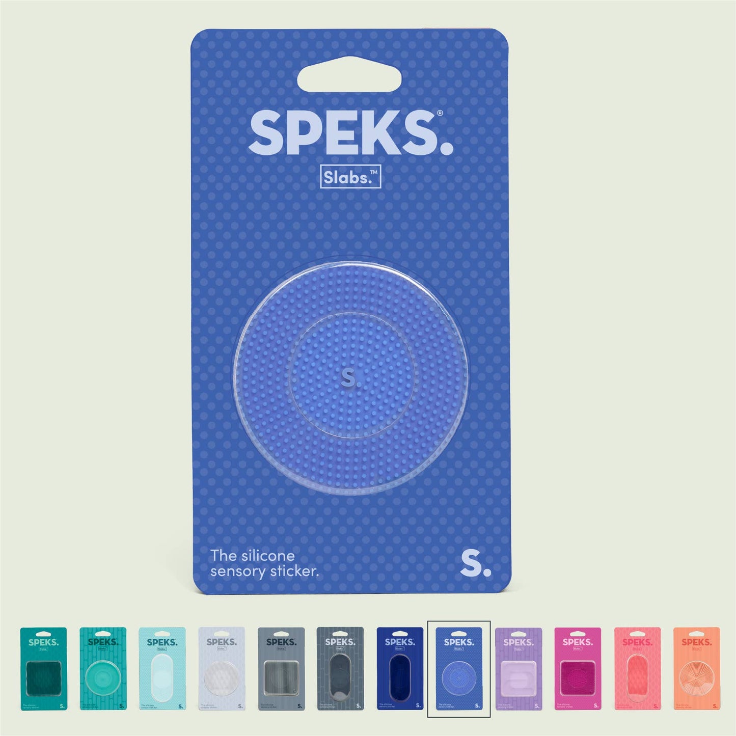 Slabs Silicone Sensory Sticker by SPEKS