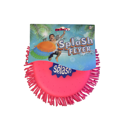 Splash Water Spray Flying Disc – Pool & Beach Frisbee (Assorted Colors)