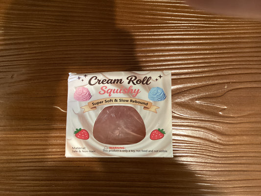 Cream Roll Squishy Slow Rebound