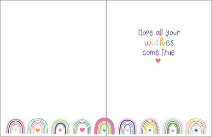 Rainbows Birthday Greeting Card