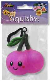 Cherry Ball Squishy Bag Clip