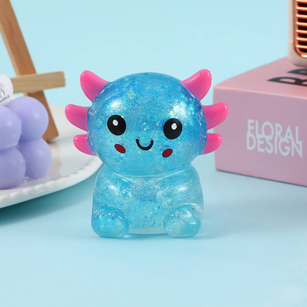 Sugar Glitter Axolotl Salamander