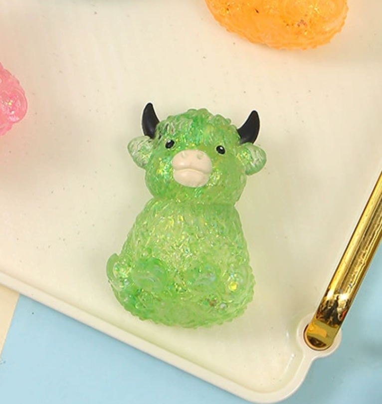 Funny Big Horn Cow Stress Relief Squishy Toy