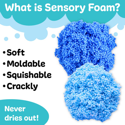 Ocean Theme Charms Sensory Surprise Squishy Foam Bucket