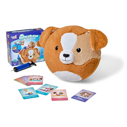 BubblePlush Yoga Ball Buddy Puppy STEM Toy for kids ages 3+