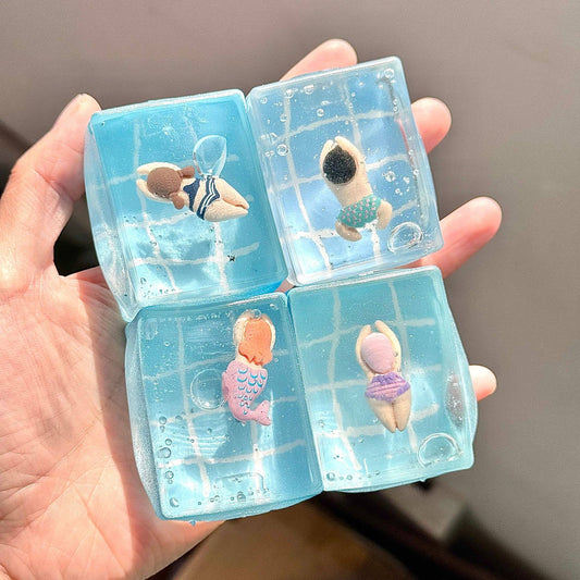 Swimming Pool summer vibe squishy maltose toy
