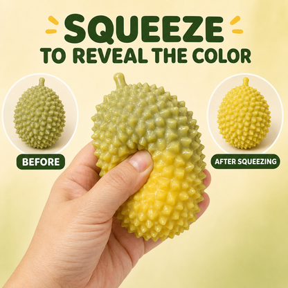 Color-Changing Crunchy Durian Squishy Toy